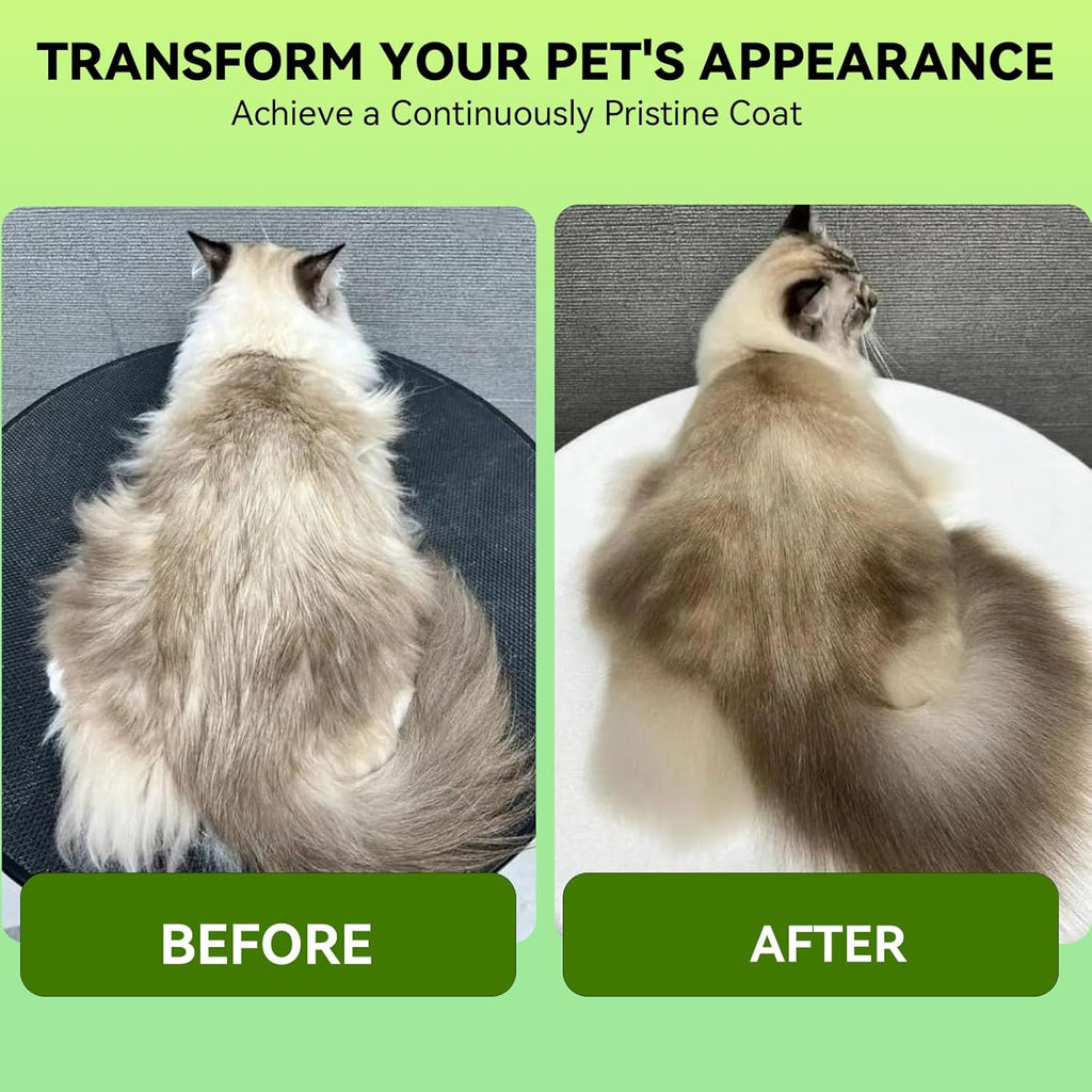 Pet Steam Brush , 3 in 1  Spray Hair Removal Comb for Dog and Cat, Steam for Shedding and Grooming, Spritz Defur Comb, Water Brush for Long & Short Haired Pets